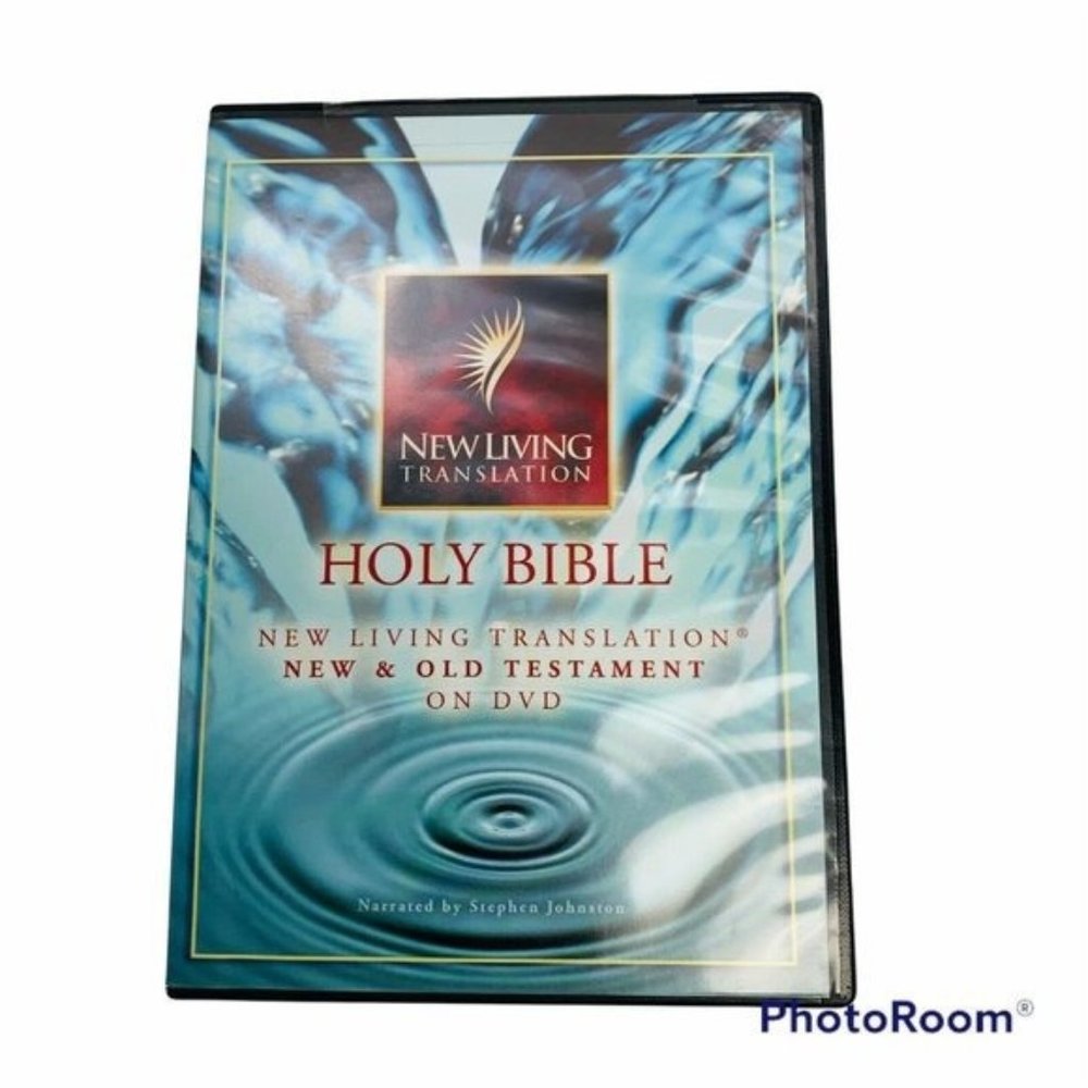 Holy Bible: New Living Translation Complete Bible DVD 2 Disc Set Christian